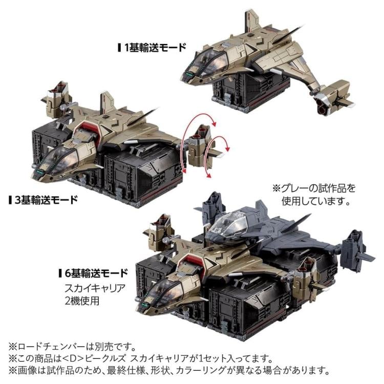 Diaclone D-08 <D> Vehicles Sky Carrier Gallery Image 8