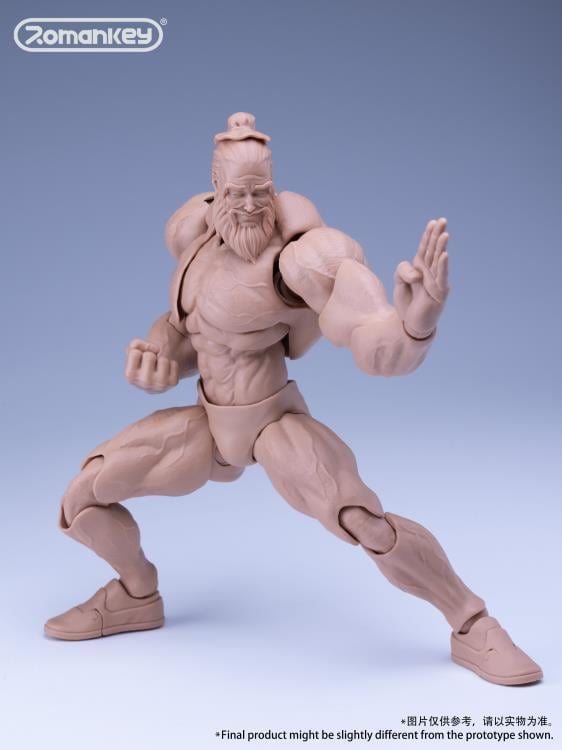 Big Guy Male Body (Fair) 1/12 Scale Action Figure Gallery Image 4