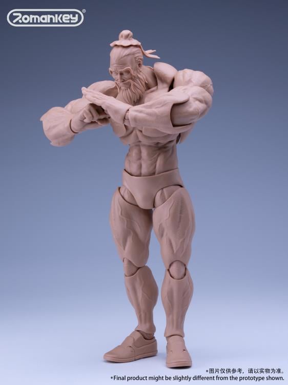 Big Guy Male Body (Fair) 1/12 Scale Action Figure Gallery Image 5