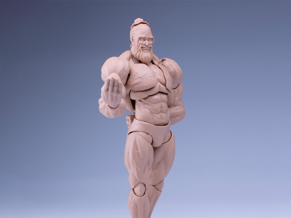 Big Guy Male Body (Fair) 1/12 Scale Action Figure Gallery Image 1