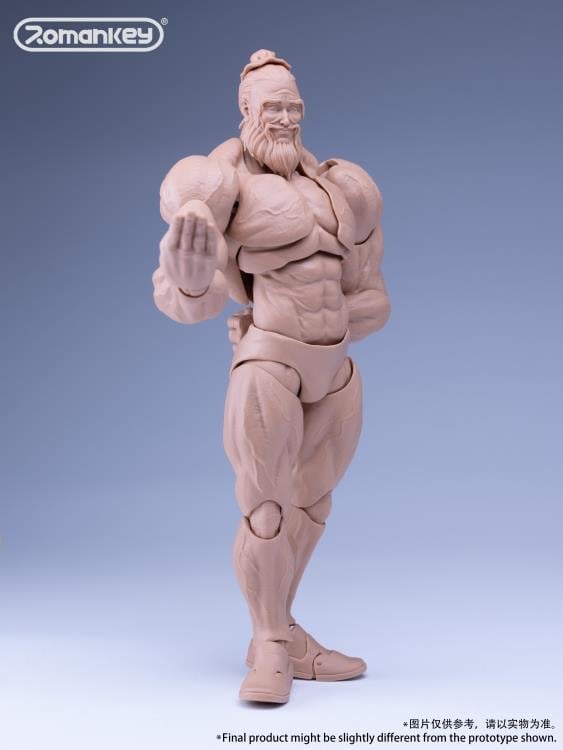 Big Guy Male Body (Fair) 1/12 Scale Action Figure Gallery Image 3