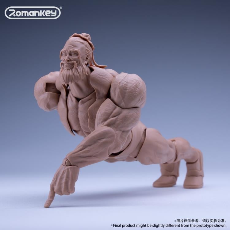 Big Guy Male Body (Fair) 1/12 Scale Action Figure Gallery Image 6