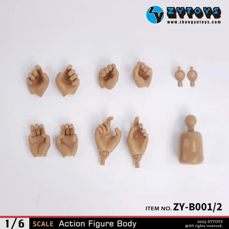 Male Wide Shoulders (Modified Ver.) 1/6 Scale Action Body Gallery Image 9