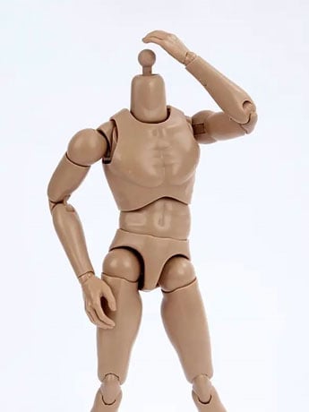 Male Wide Shoulders (Modified Ver.) 1/6 Scale Action Body Gallery Image 2
