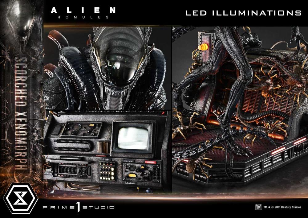 Alien: Romulus Museum Masterline XL Scorched Xenomorph 1/3 Scale Statue Gallery Image 49