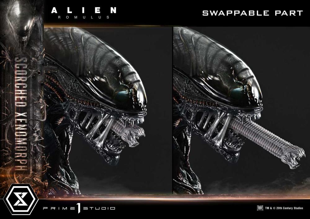 Alien: Romulus Museum Masterline XL Scorched Xenomorph 1/3 Scale Statue Gallery Image 48