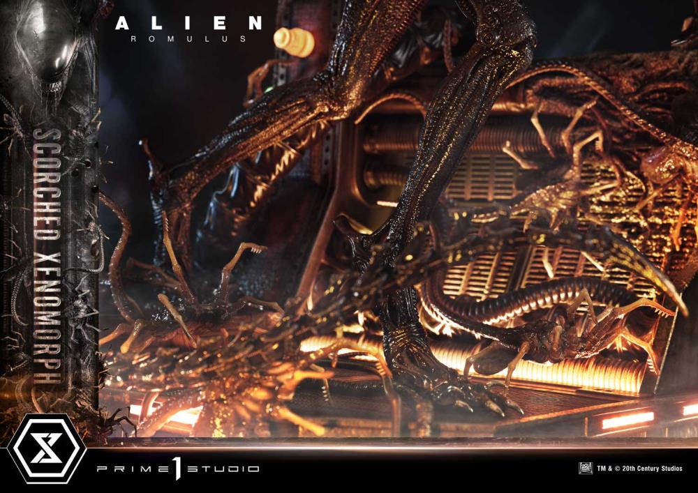 Alien: Romulus Museum Masterline XL Scorched Xenomorph 1/3 Scale Statue Gallery Image 6