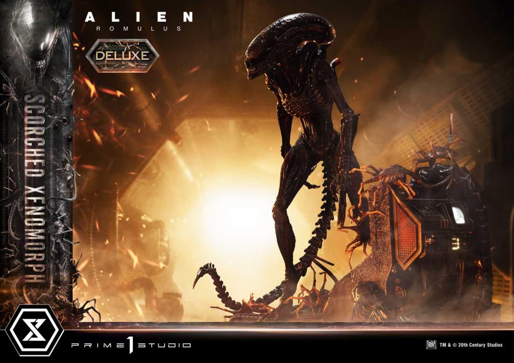 Alien: Romulus Museum Masterline XL Scorched Xenomorph (Deluxe Ver.) 1/3 Scale Statue Gallery Image 23