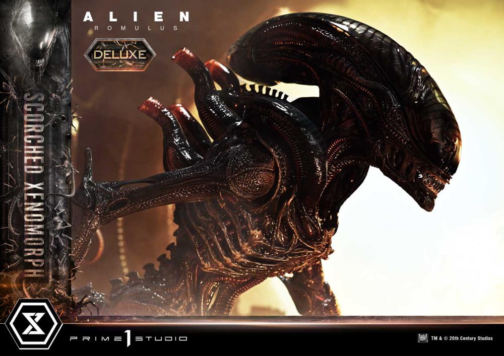 Alien: Romulus Museum Masterline XL Scorched Xenomorph (Deluxe Ver.) 1/3 Scale Statue Gallery Image 25