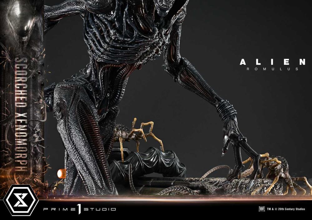 Alien: Romulus Museum Masterline XL Scorched Xenomorph (Deluxe Ver.) 1/3 Scale Statue Gallery Image 76