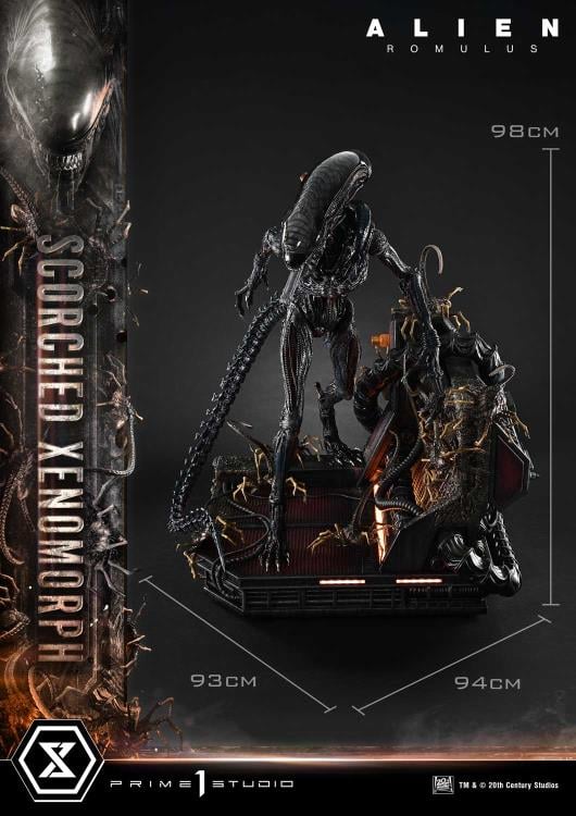 Alien: Romulus Museum Masterline XL Scorched Xenomorph (Deluxe Ver.) 1/3 Scale Statue Gallery Image 60