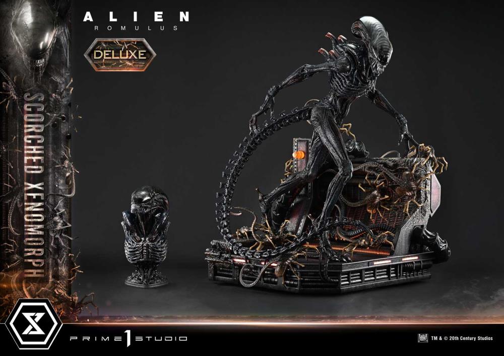 Alien: Romulus Museum Masterline XL Scorched Xenomorph (Deluxe Ver.) 1/3 Scale Statue Gallery Image 81