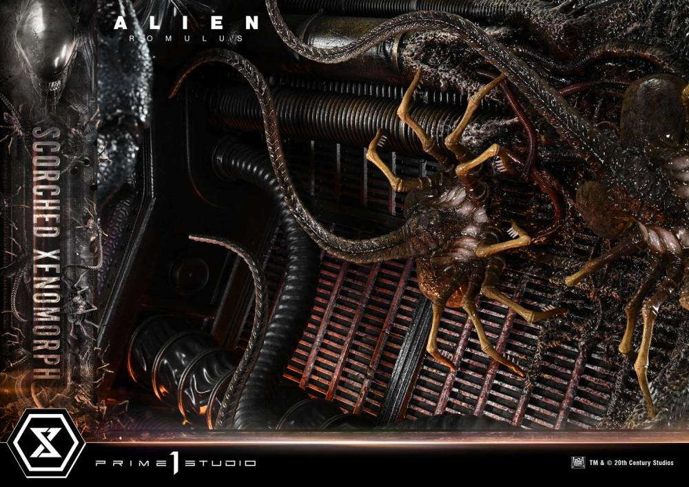 Alien: Romulus Museum Masterline XL Scorched Xenomorph (Deluxe Ver.) 1/3 Scale Statue Gallery Image 77