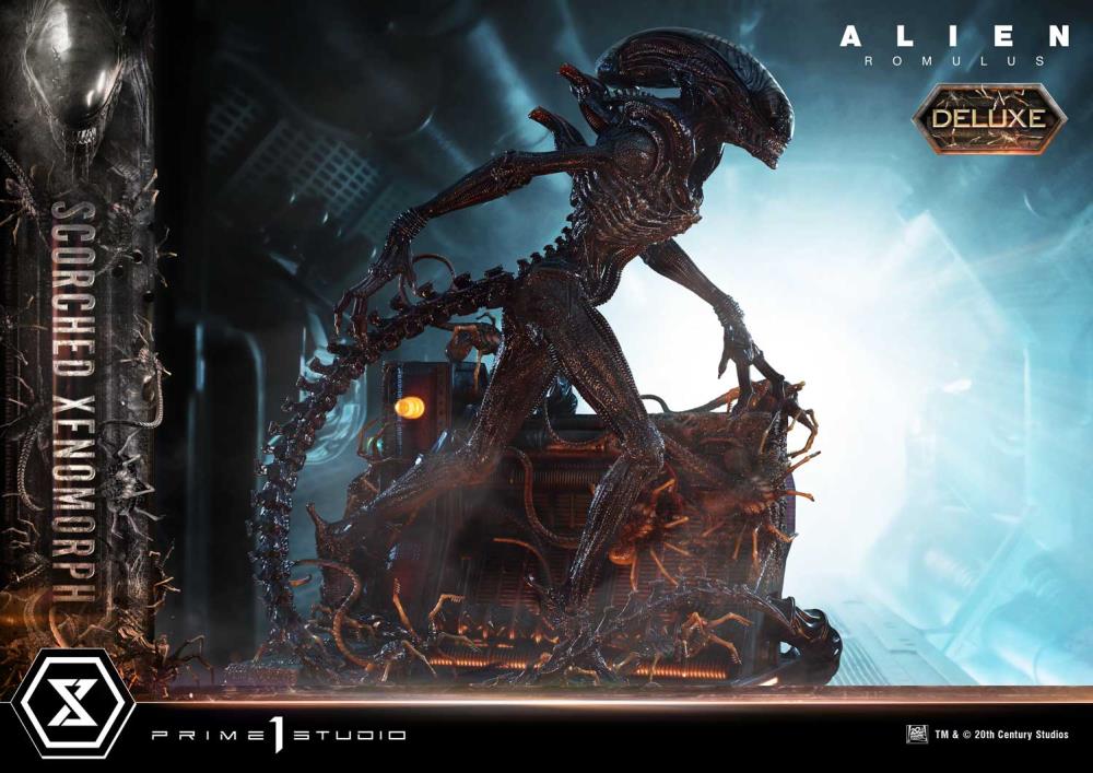 Alien: Romulus Museum Masterline XL Scorched Xenomorph (Deluxe Ver.) 1/3 Scale Statue Gallery Image 7