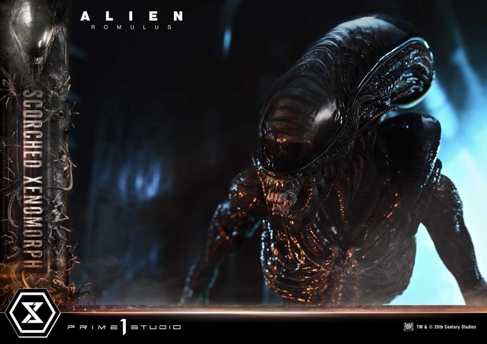 Alien: Romulus Museum Masterline XL Scorched Xenomorph (Deluxe Ver.) 1/3 Scale Statue Gallery Image 8