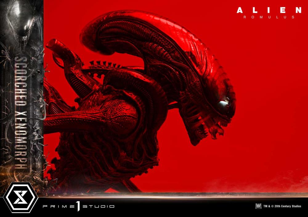 Alien: Romulus Museum Masterline XL Scorched Xenomorph (Deluxe Ver.) 1/3 Scale Statue Gallery Image 48