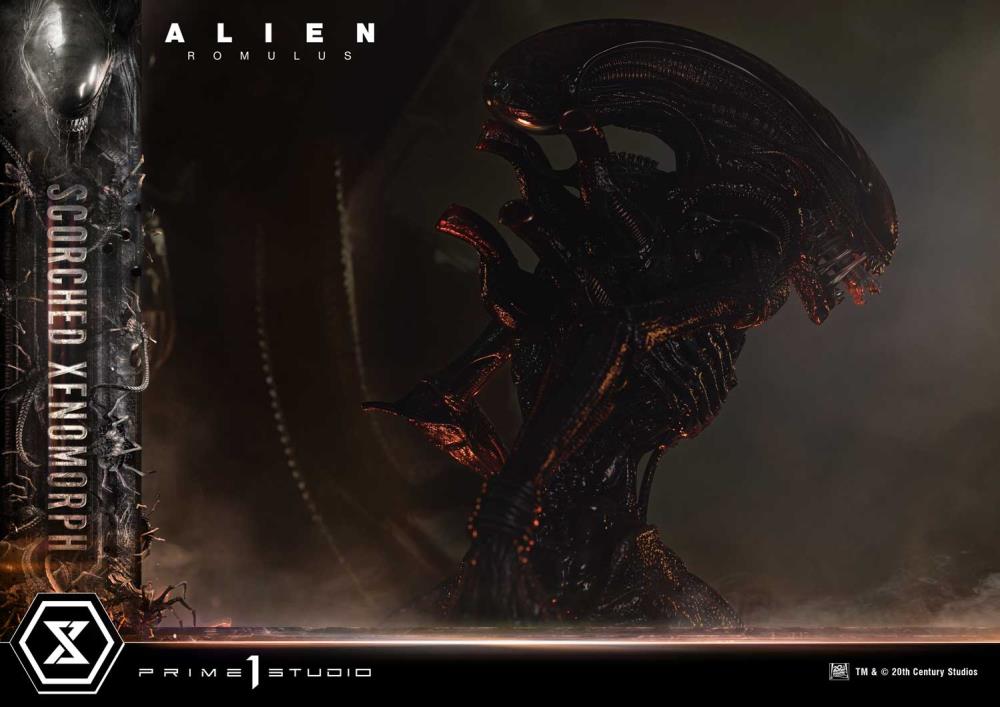 Alien: Romulus Museum Masterline XL Scorched Xenomorph (Deluxe Ver.) 1/3 Scale Statue Gallery Image 27