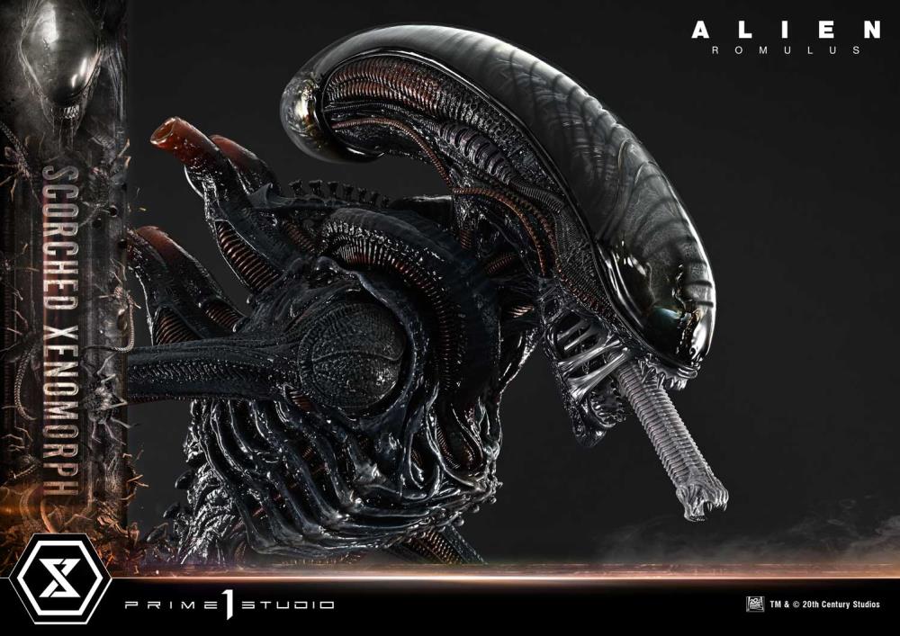 Alien: Romulus Museum Masterline XL Scorched Xenomorph (Deluxe Ver.) 1/3 Scale Statue Gallery Image 73