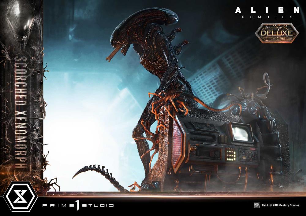 Alien: Romulus Museum Masterline XL Scorched Xenomorph (Deluxe Ver.) 1/3 Scale Statue Gallery Image 5