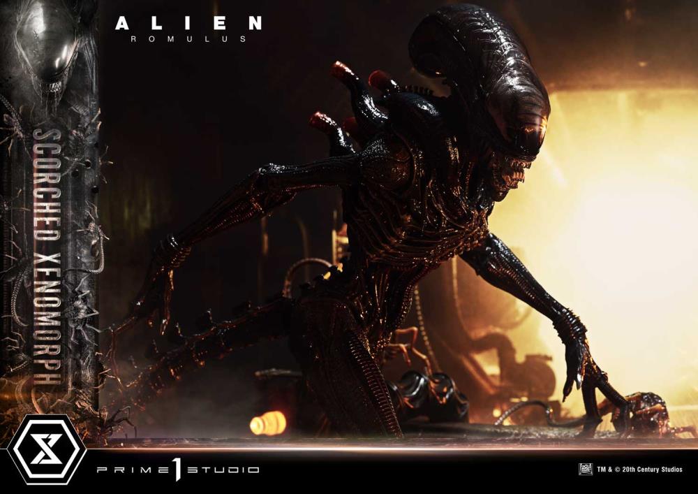 Alien: Romulus Museum Masterline XL Scorched Xenomorph (Deluxe Ver.) 1/3 Scale Statue Gallery Image 26