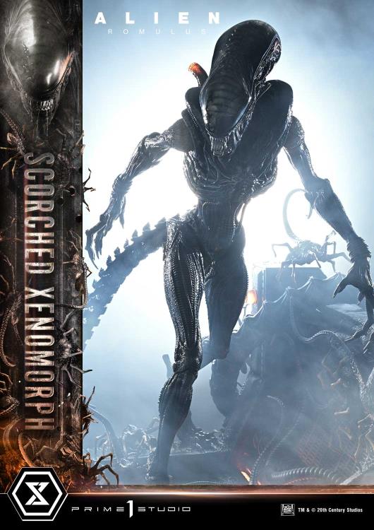 Alien: Romulus Museum Masterline XL Scorched Xenomorph (Deluxe Ver.) 1/3 Scale Statue Gallery Image 18