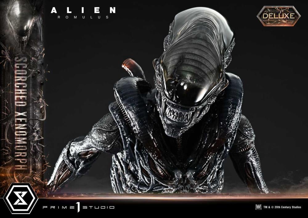 Alien: Romulus Museum Masterline XL Scorched Xenomorph (Deluxe Ver.) 1/3 Scale Limited Edition Statue (with Bonus) Gallery Image 59