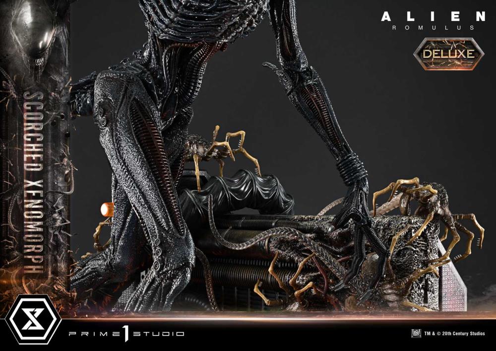 Alien: Romulus Museum Masterline XL Scorched Xenomorph (Deluxe Ver.) 1/3 Scale Limited Edition Statue (with Bonus) Gallery Image 66