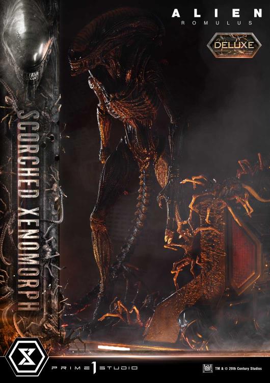 Alien: Romulus Museum Masterline XL Scorched Xenomorph (Deluxe Ver.) 1/3 Scale Limited Edition Statue (with Bonus) Gallery Image 35