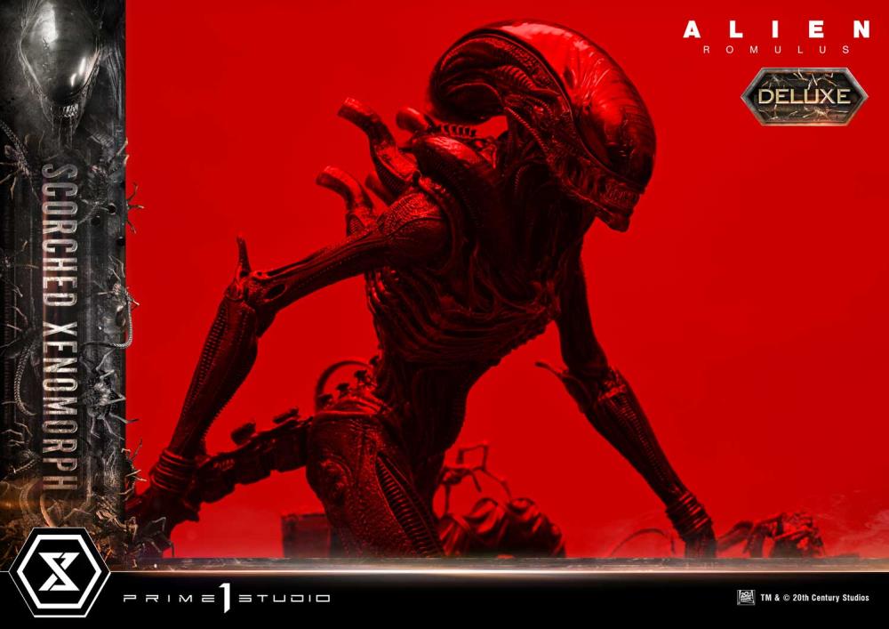 Alien: Romulus Museum Masterline XL Scorched Xenomorph (Deluxe Ver.) 1/3 Scale Limited Edition Statue (with Bonus) Gallery Image 43