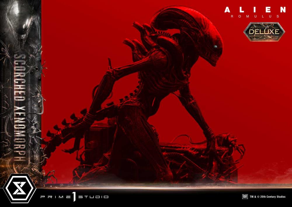 Alien: Romulus Museum Masterline XL Scorched Xenomorph (Deluxe Ver.) 1/3 Scale Limited Edition Statue (with Bonus) Gallery Image 42