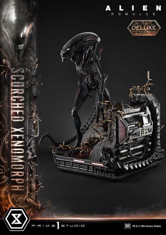 Alien: Romulus Museum Masterline XL Scorched Xenomorph (Deluxe Ver.) 1/3 Scale Limited Edition Statue (with Bonus) Gallery Image 51