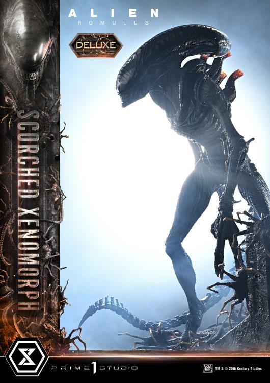 Alien: Romulus Museum Masterline XL Scorched Xenomorph (Deluxe Ver.) 1/3 Scale Limited Edition Statue (with Bonus) Gallery Image 19