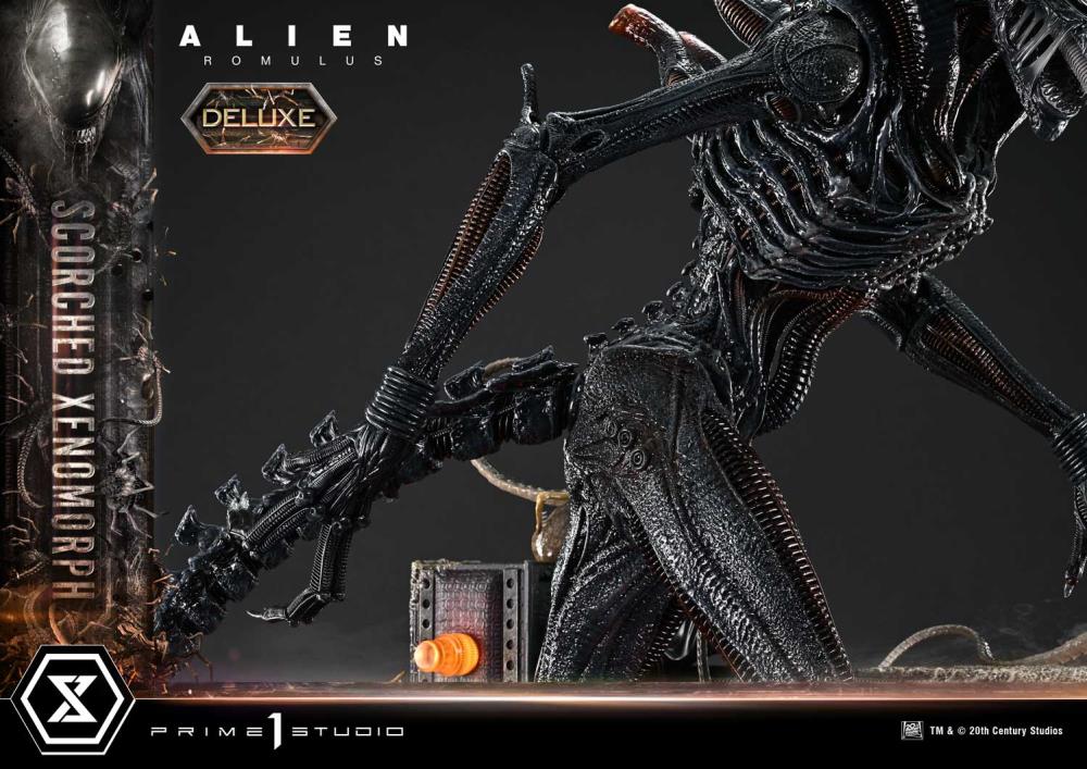 Alien: Romulus Museum Masterline XL Scorched Xenomorph (Deluxe Ver.) 1/3 Scale Limited Edition Statue (with Bonus) Gallery Image 65