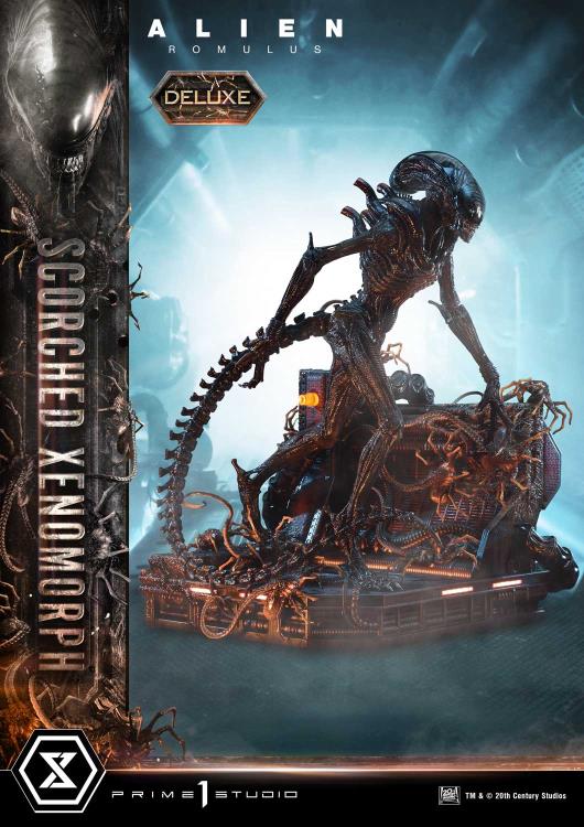 Alien: Romulus Museum Masterline XL Scorched Xenomorph (Deluxe Ver.) 1/3 Scale Limited Edition Statue (with Bonus) Gallery Image 13