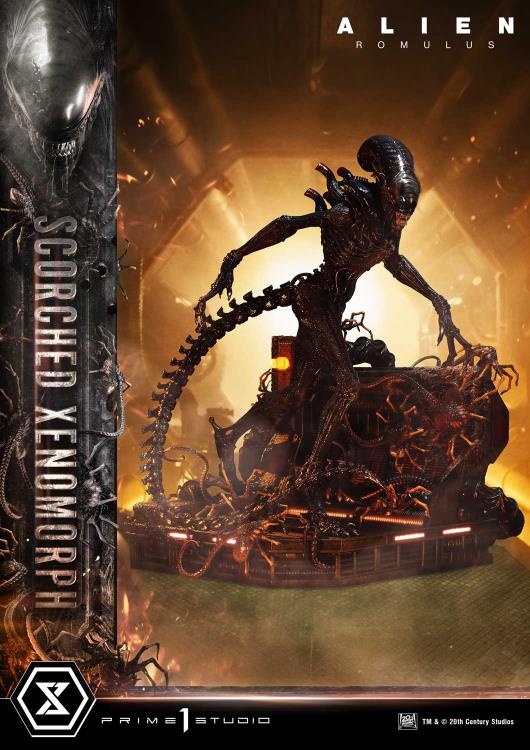 Alien: Romulus Museum Masterline XL Scorched Xenomorph (Deluxe Ver.) 1/3 Scale Limited Edition Statue (with Bonus) Gallery Image 32