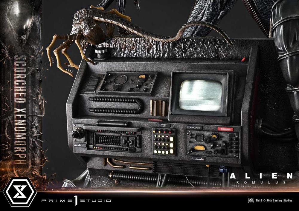 Alien: Romulus Museum Masterline XL Scorched Xenomorph (Deluxe Ver.) 1/3 Scale Limited Edition Statue (with Bonus) Gallery Image 63