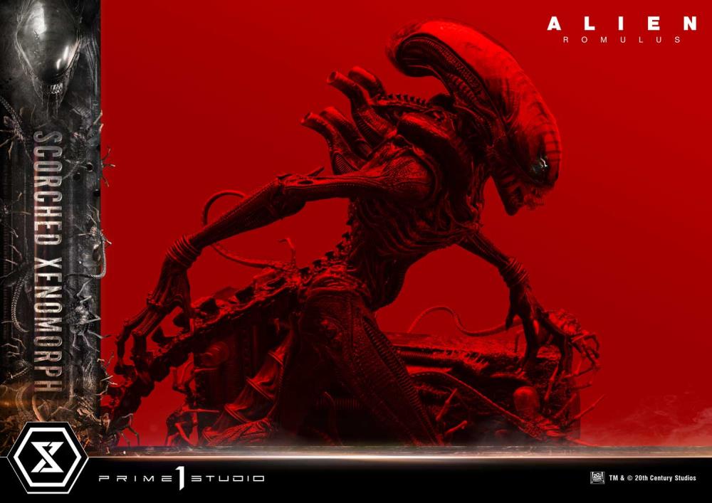 Alien: Romulus Museum Masterline XL Scorched Xenomorph (Deluxe Ver.) 1/3 Scale Limited Edition Statue (with Bonus) Gallery Image 41