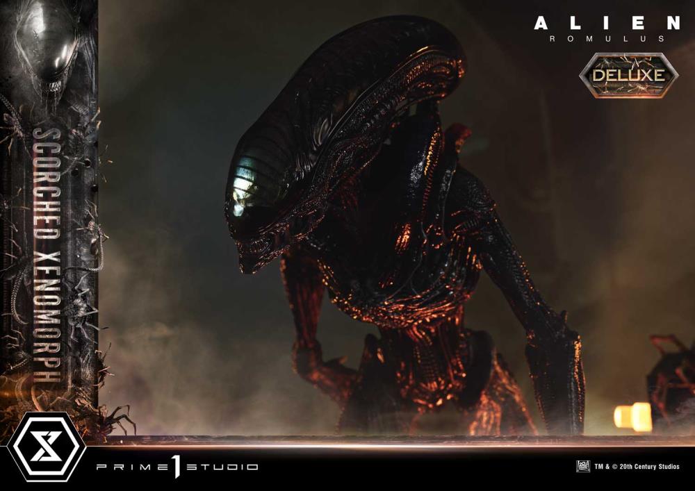 Alien: Romulus Museum Masterline XL Scorched Xenomorph (Deluxe Ver.) 1/3 Scale Limited Edition Statue (with Bonus) Gallery Image 27