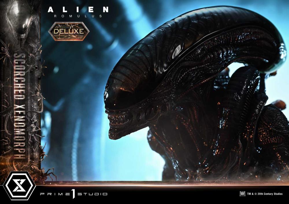 Alien: Romulus Museum Masterline XL Scorched Xenomorph (Deluxe Ver.) 1/3 Scale Limited Edition Statue (with Bonus) Gallery Image 8