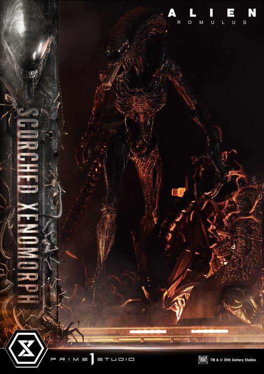 Alien: Romulus Museum Masterline XL Scorched Xenomorph (Deluxe Ver.) 1/3 Scale Limited Edition Statue (with Bonus) Gallery Image 37