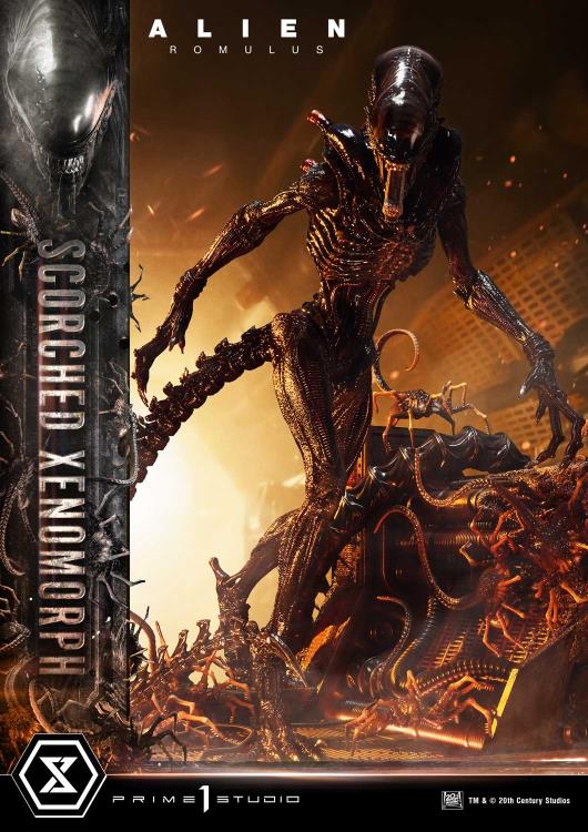 Alien: Romulus Museum Masterline XL Scorched Xenomorph (Deluxe Ver.) 1/3 Scale Limited Edition Statue (with Bonus) Gallery Image 31