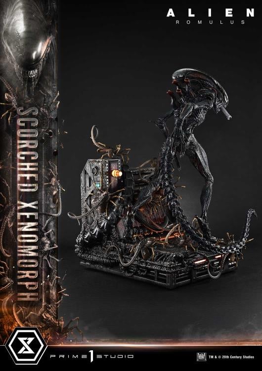 Alien: Romulus Museum Masterline XL Scorched Xenomorph (Deluxe Ver.) 1/3 Scale Limited Edition Statue (with Bonus) Gallery Image 55