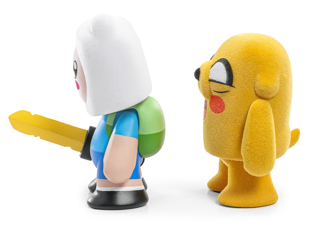 Adventure Time Finn & Jake Flocked Mini Figure Two-Pack Gallery Image 4