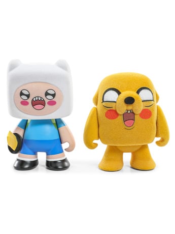 Adventure Time Finn & Jake Flocked Mini Figure Two-Pack Gallery Image 2