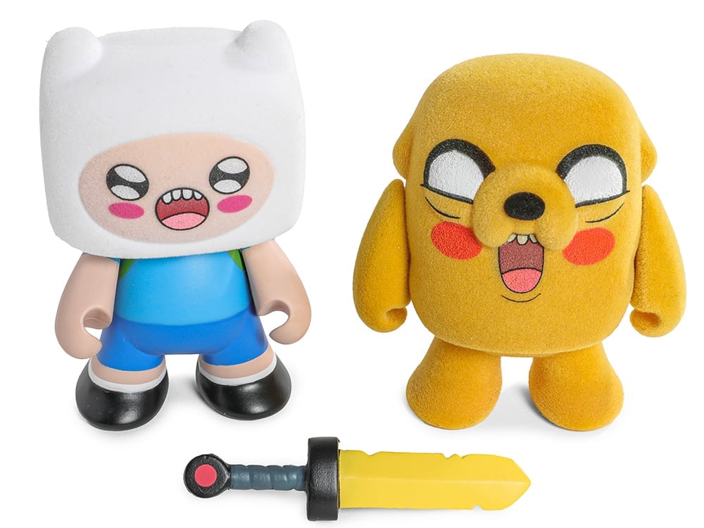 Adventure Time Finn & Jake Flocked Mini Figure Two-Pack Gallery Image 9