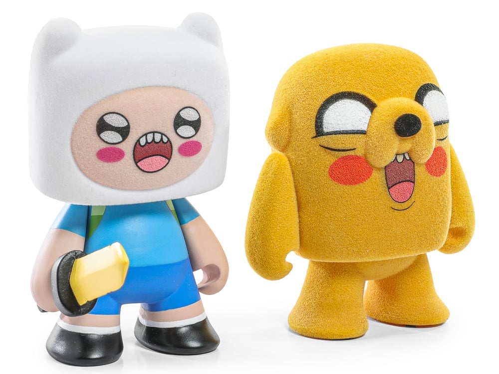 Adventure Time Finn & Jake Flocked Mini Figure Two-Pack Gallery Image 7