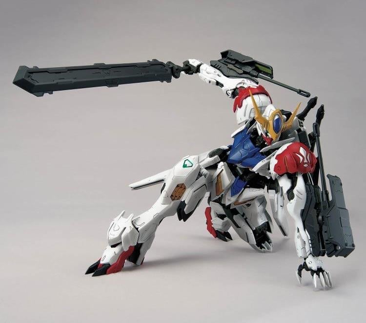 Mobile Suit Gundam: Iron-Blooded Orphans MG Gundam Barbatos Lupus 1/100 Scale Model Kit Gallery Image 7