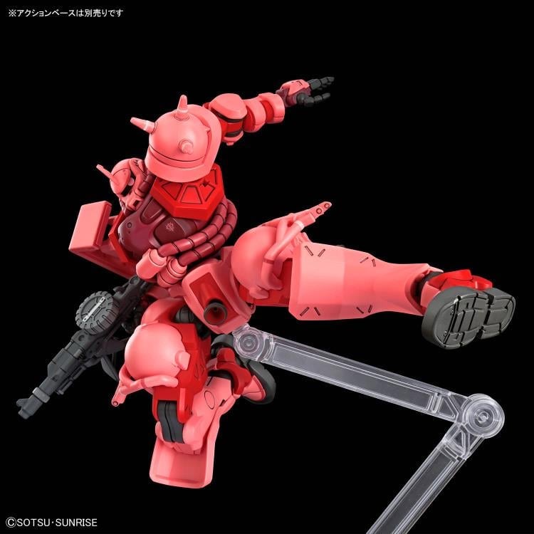 Mobile Suit Gundam GQuuuuuuX HGGQ Char's Zaku 1/144 Scale Model Kit Gallery Image 10