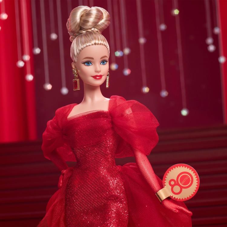 Barbie Signature Mattel 80th Anniversary Blonde Doll Gallery Image 6