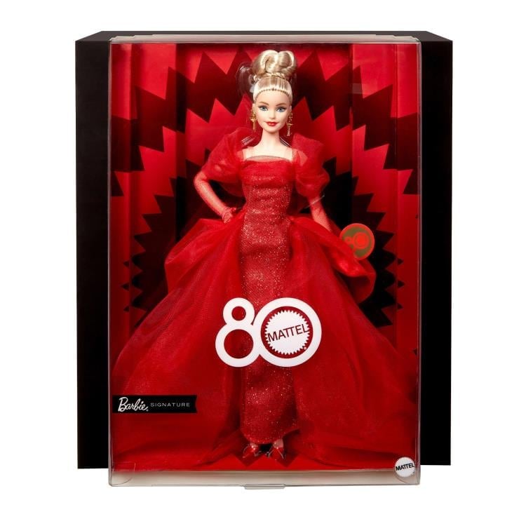 Barbie Signature Mattel 80th Anniversary Blonde Doll Gallery Image 18